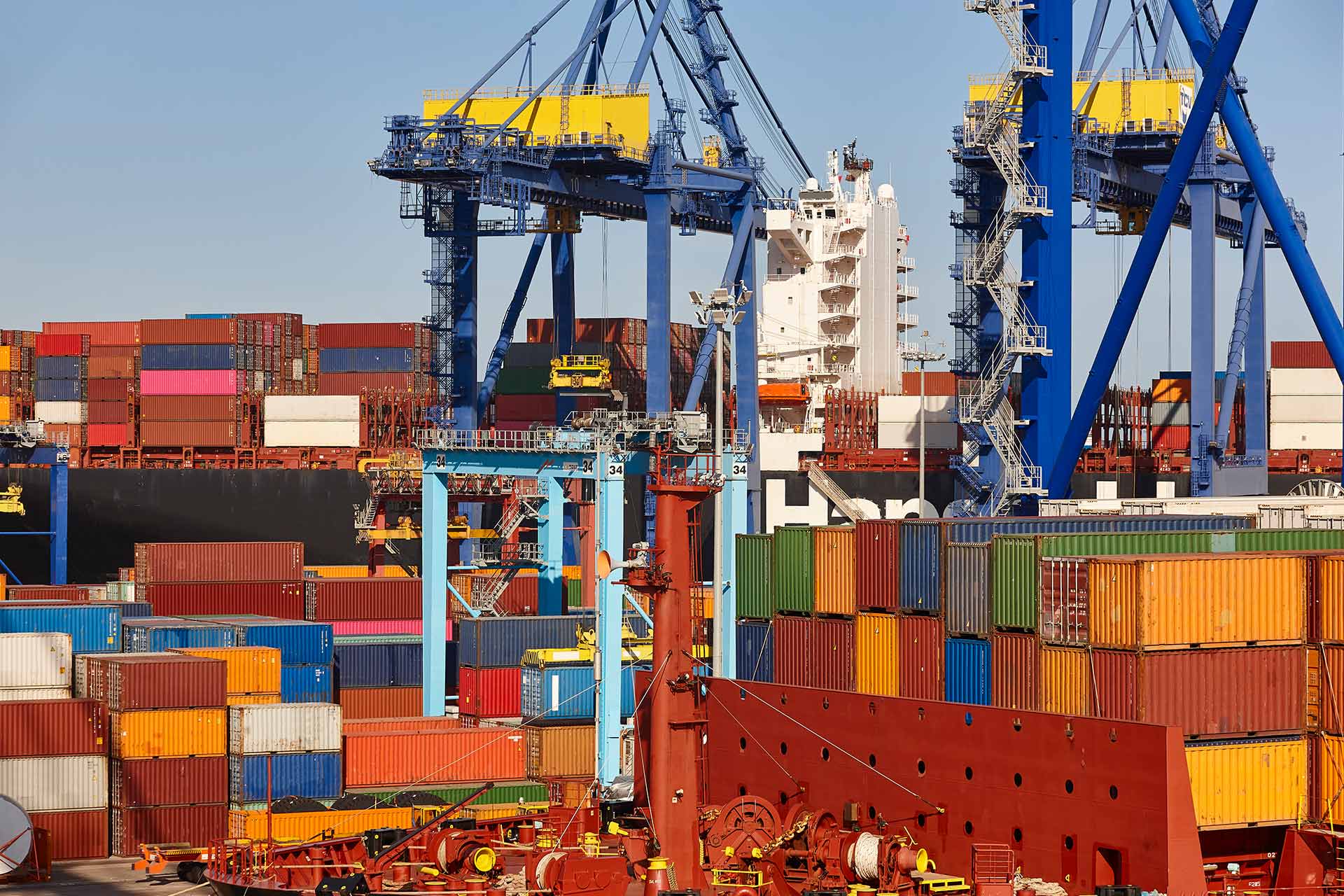 Vast Lines Liner Services and Booking Agency Africa to Russia route map.